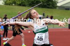 Womens under-20s javelin, 2022 Northern Senior and Under-20 Champs., Wavertree Athletics Centre, Liverpool. Photo: David T. Hewitson/Sports for All Pics